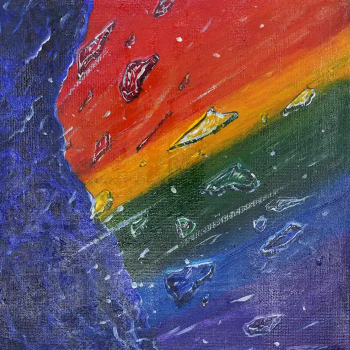 Anonymous artwork #37 from Art Incognito 2026 at The Beaumont Studios