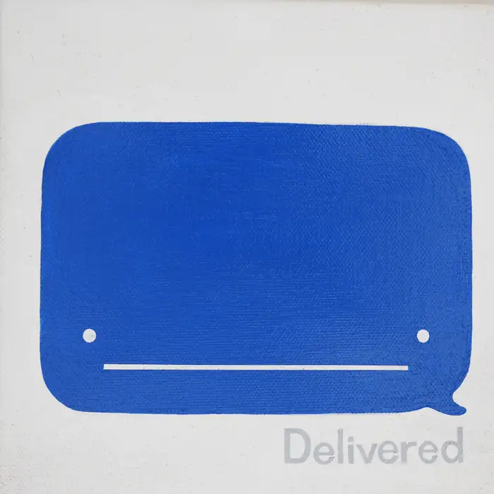 Anonymous artwork #43 from Art Incognito 2026 at The Beaumont Studios