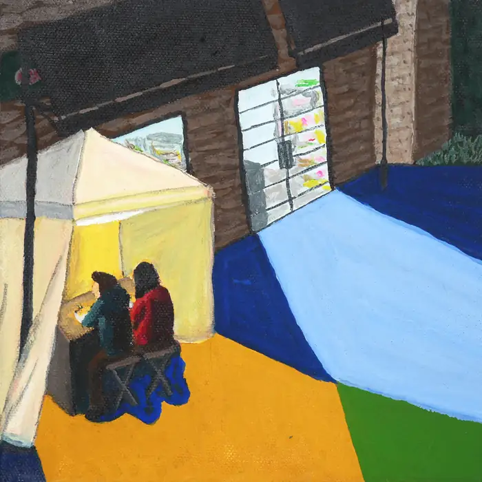 Anonymous artwork #52 from Art Incognito 2026 at The Beaumont Studios