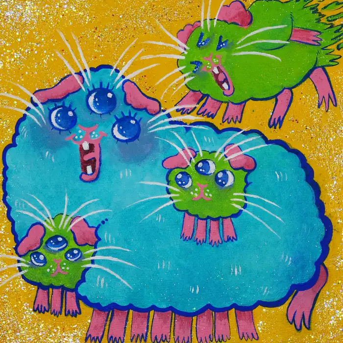 Anonymous artwork #102 from Art Incognito 2026 at The Beaumont Studios