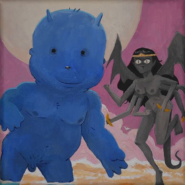 Anonymous artwork #26 from Art Incognito 2025 at The Beaumont Studios